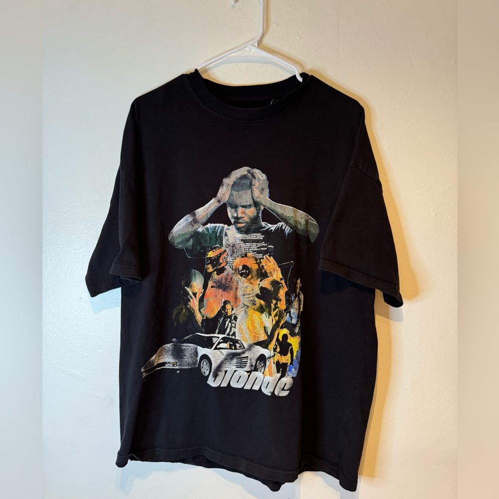 Sergio Calabasas Frank Ocean Blonde t shirt size M‎ Rare
